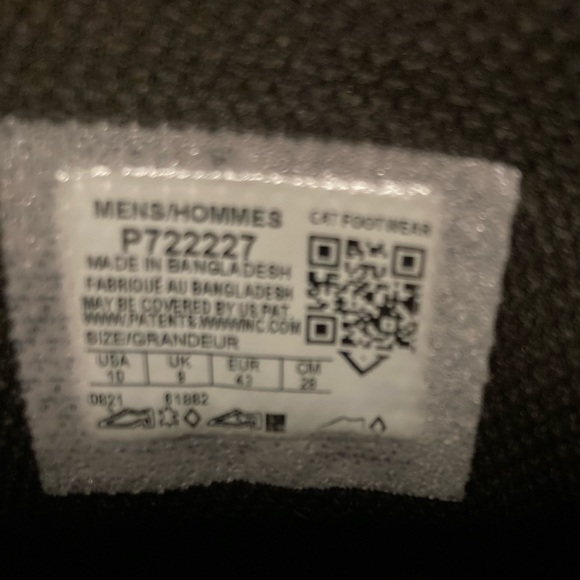 Men’s Caterpillar Work Boots, Brown, Size 10, Used Condition, No Holes or Rips - Picture 4 of 4